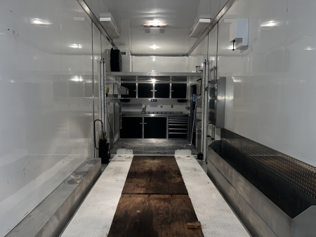 Used 2004 Goldrush 32' Aluminum Stacker Trailer