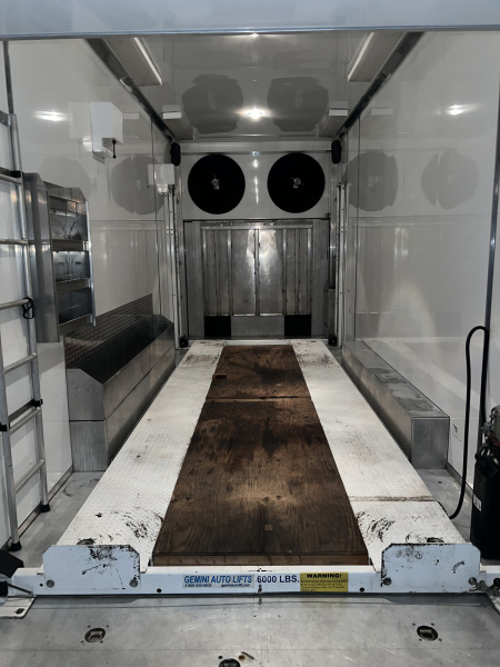Used 2004 Goldrush 32' Aluminum Stacker Trailer