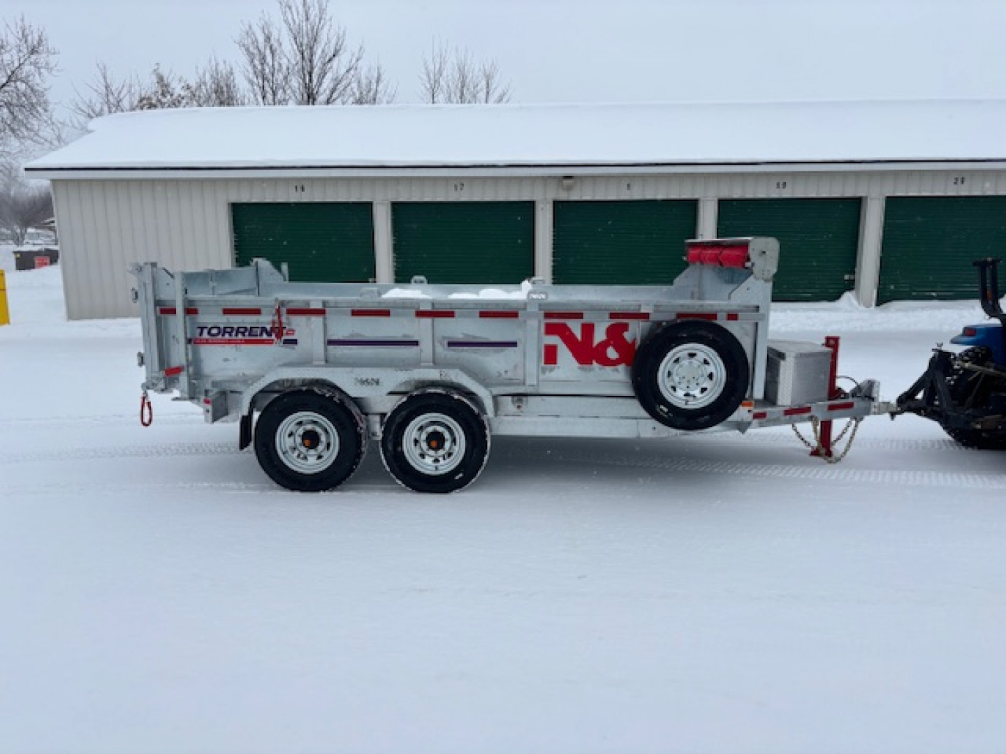 New 2026 N & N Trailers 7x14 15K Dump Trailer