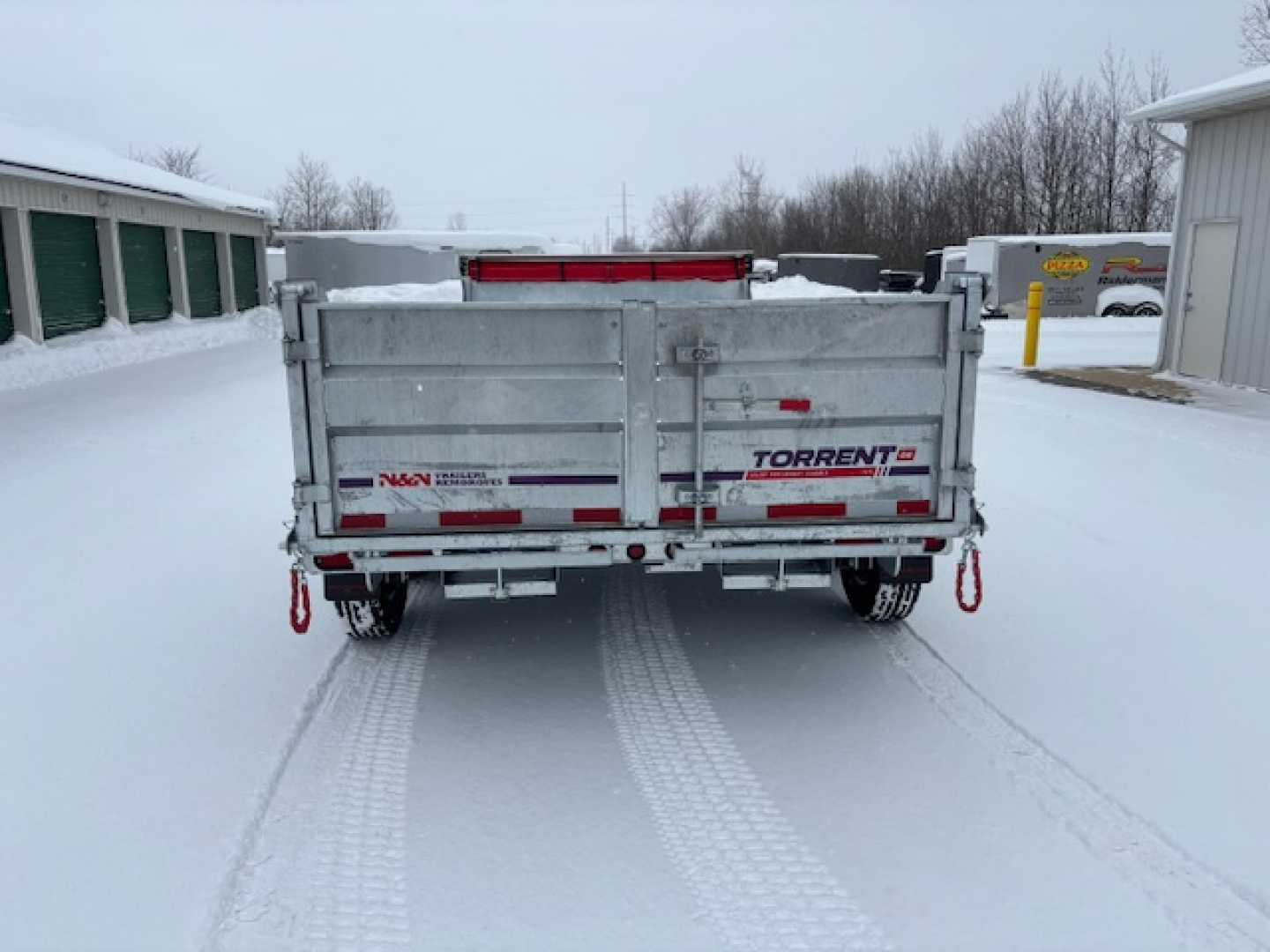 New 2026 N & N Trailers 7x14 15K Dump Trailer