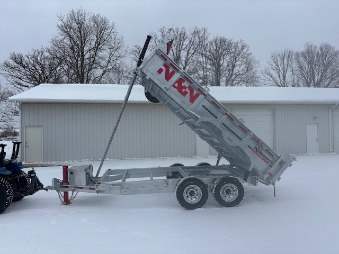 New 2026 N & N Trailers 7x14 15K Dump Trailer