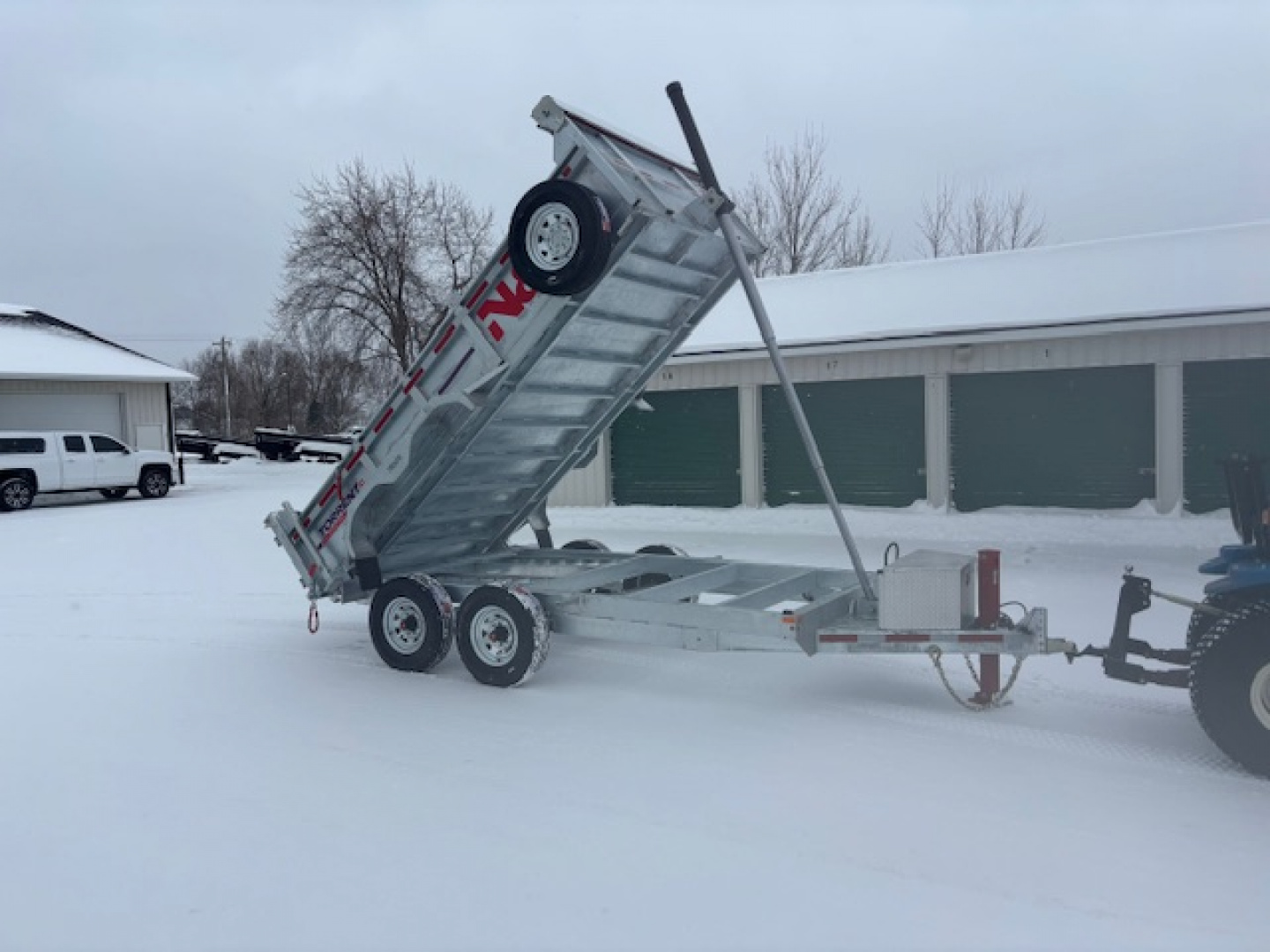 New 2026 N & N Trailers 7x14 15K Dump Trailer