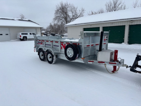 New 2026 N & N Trailers 7x14 15K Dump Trailer