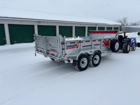 New 2026 N & N Trailers 7x14 15K Dump Trailer