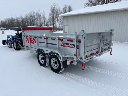 New 2026 N & N Trailers 7x14 15K Dump Trailer