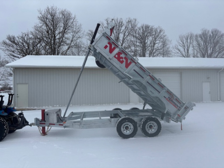 New 2026 N & N Trailers 7x14 15K Dump Trailer