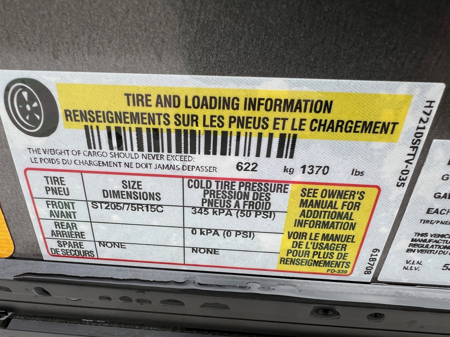 New 2026 H&H Trailers 6 x 10 H7210SFTV-035 Cargo / Enclosed Trailer