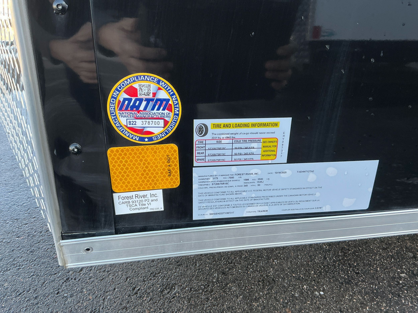 New 2026 Cargo Mate TXEHW712TA2 Cargo / Enclosed Trailer