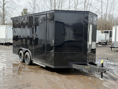 New 2026 Covered Wagon Trailers 8.5' x 16' x 7' - 10K Black Gold Mine Series Cargo / Enclosed Trailer