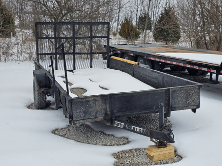 Used 2013 Gatormade Trailers 6 x 14 Angle Utility Trailer