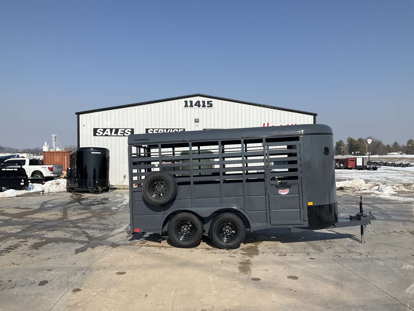 New 2026 Good Guys 5'x14' BP Livestock Trailer - Rancher Series