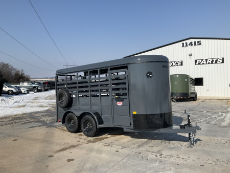 New 2026 Good Guys 5'x14' BP Livestock Trailer - Rancher Series