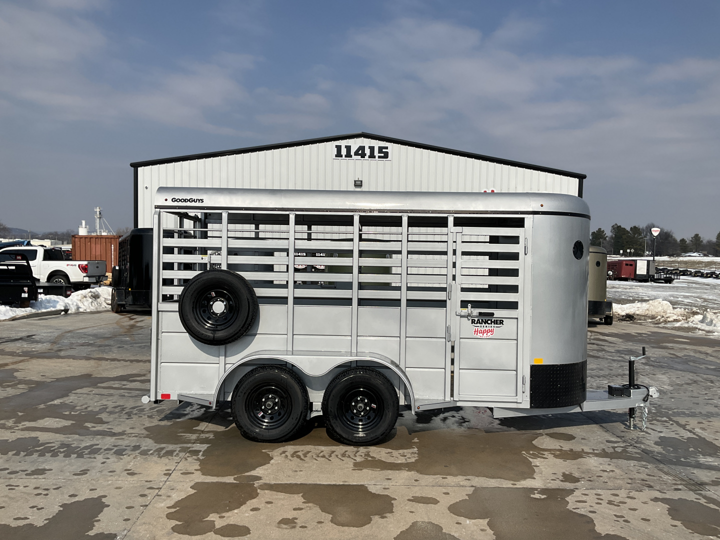 New 2026 Good Guys 5'x14' BP Livestock Trailer - Rancher Series
