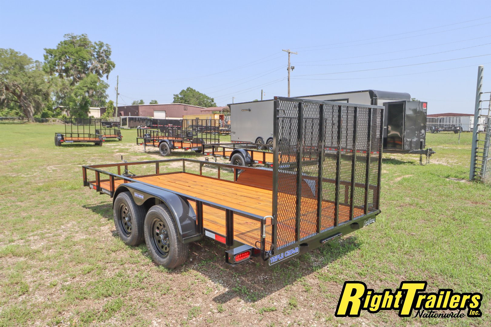New 2026 6x14 Triple Crown Utility Trailer