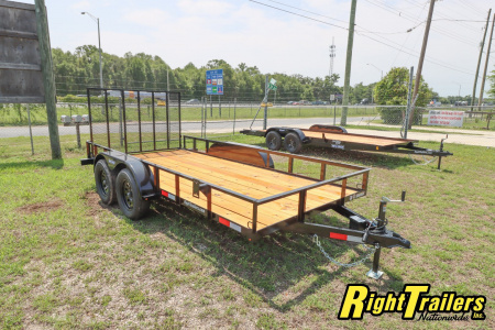 New 2026 6x14 Triple Crown Utility Trailer