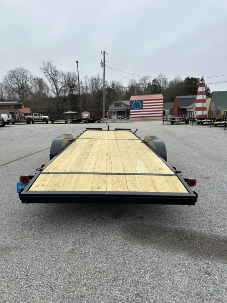 New 2026 24FT 7K WOOD FLOOR DELUXE CAR HAULER