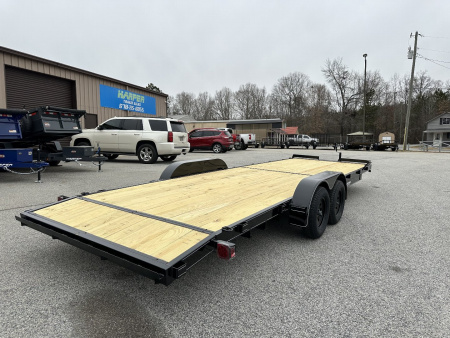 New 2026 24FT 7K WOOD FLOOR DELUXE CAR HAULER