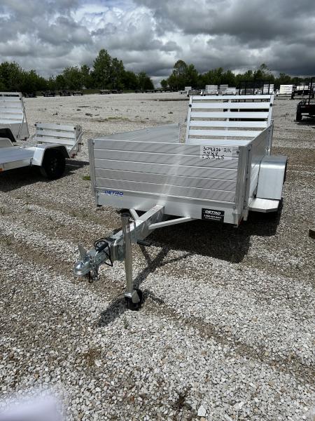 New 2026 ALUMA 548S-TG 2K Torsion Utility Trailer w/ Side Racks