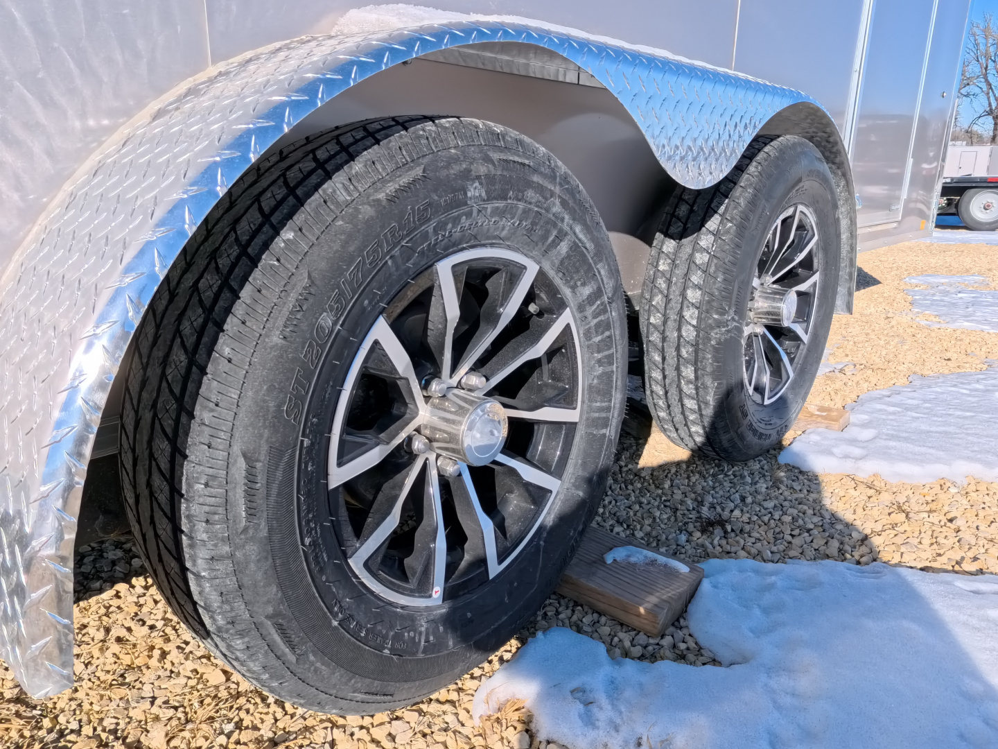 New 2026 Formula Trailers 7 x 16 Traverse, Champagne Beige with Composite Trim, 16" Crossmembers, Aluminum Rims, Setback Jack, 7' Wall Height Cargo / Enclosed Trailer