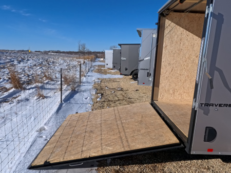 New 2026 Formula Trailers 7 x 16 Traverse, Champagne Beige with Composite Trim, 16" Crossmembers, Aluminum Rims, Setback Jack, 7' Wall Height Cargo / Enclosed Trailer