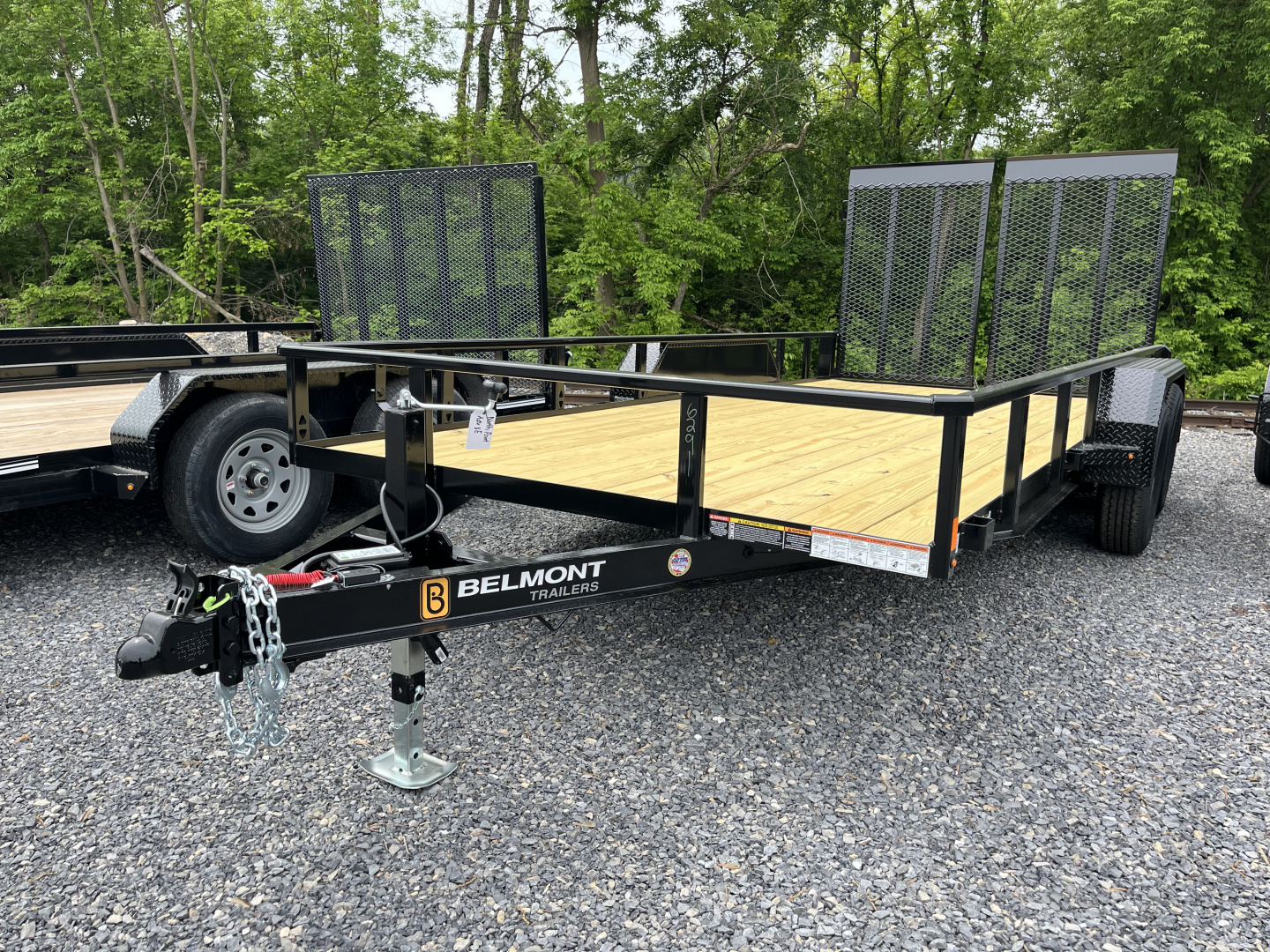 New 2026 BELMONT 7X16 - LANDSCAPE TRAILER - NEW DESIGN