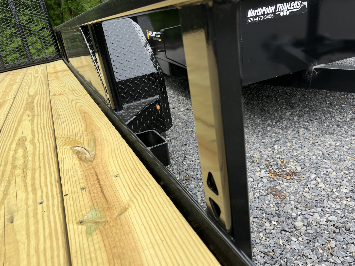 New 2026 BELMONT 7X16 - LANDSCAPE TRAILER - NEW DESIGN