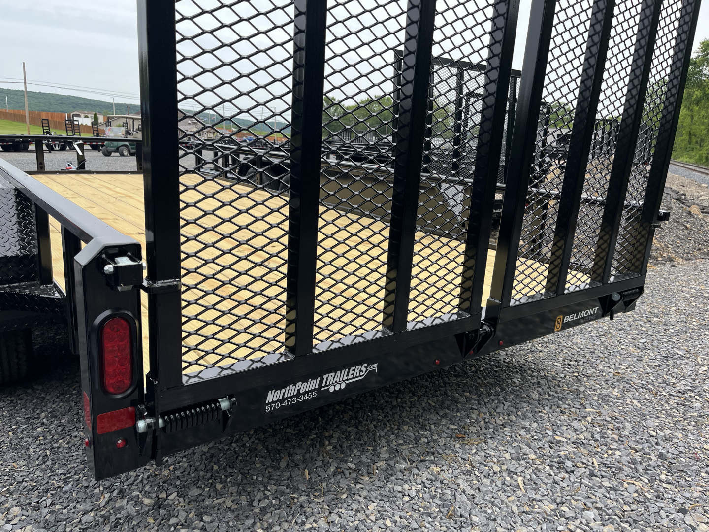 New 2026 BELMONT 7X16 - LANDSCAPE TRAILER - NEW DESIGN