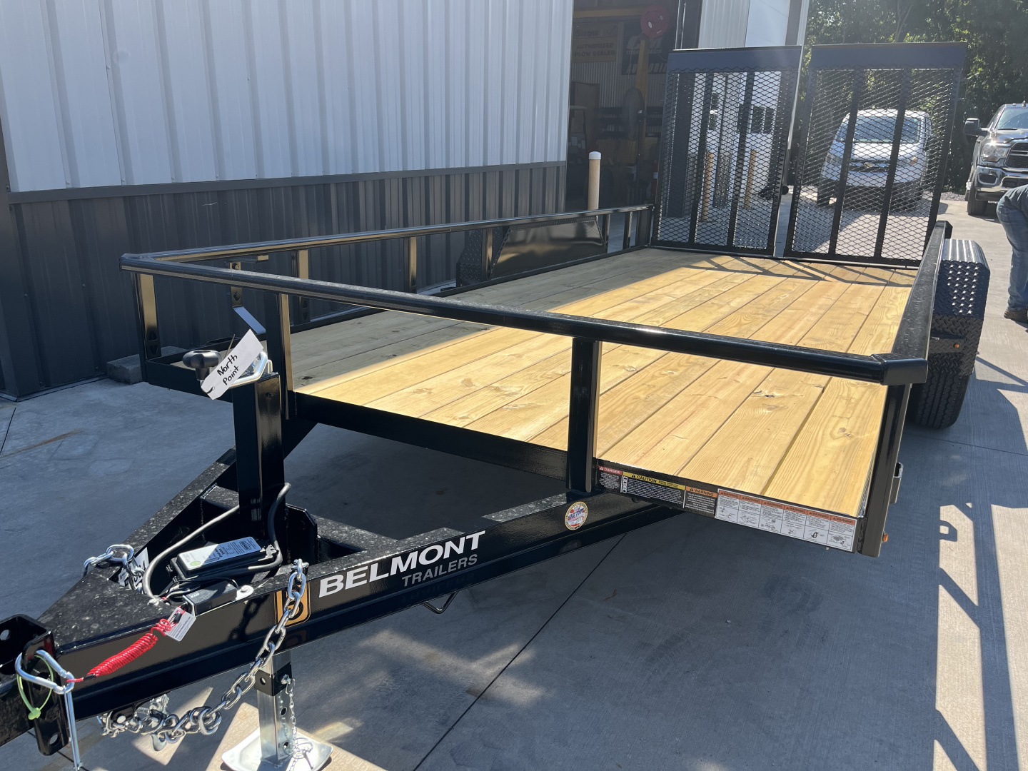 New 2026 BELMONT 7X16 - LANDSCAPE TRAILER - NEW DESIGN