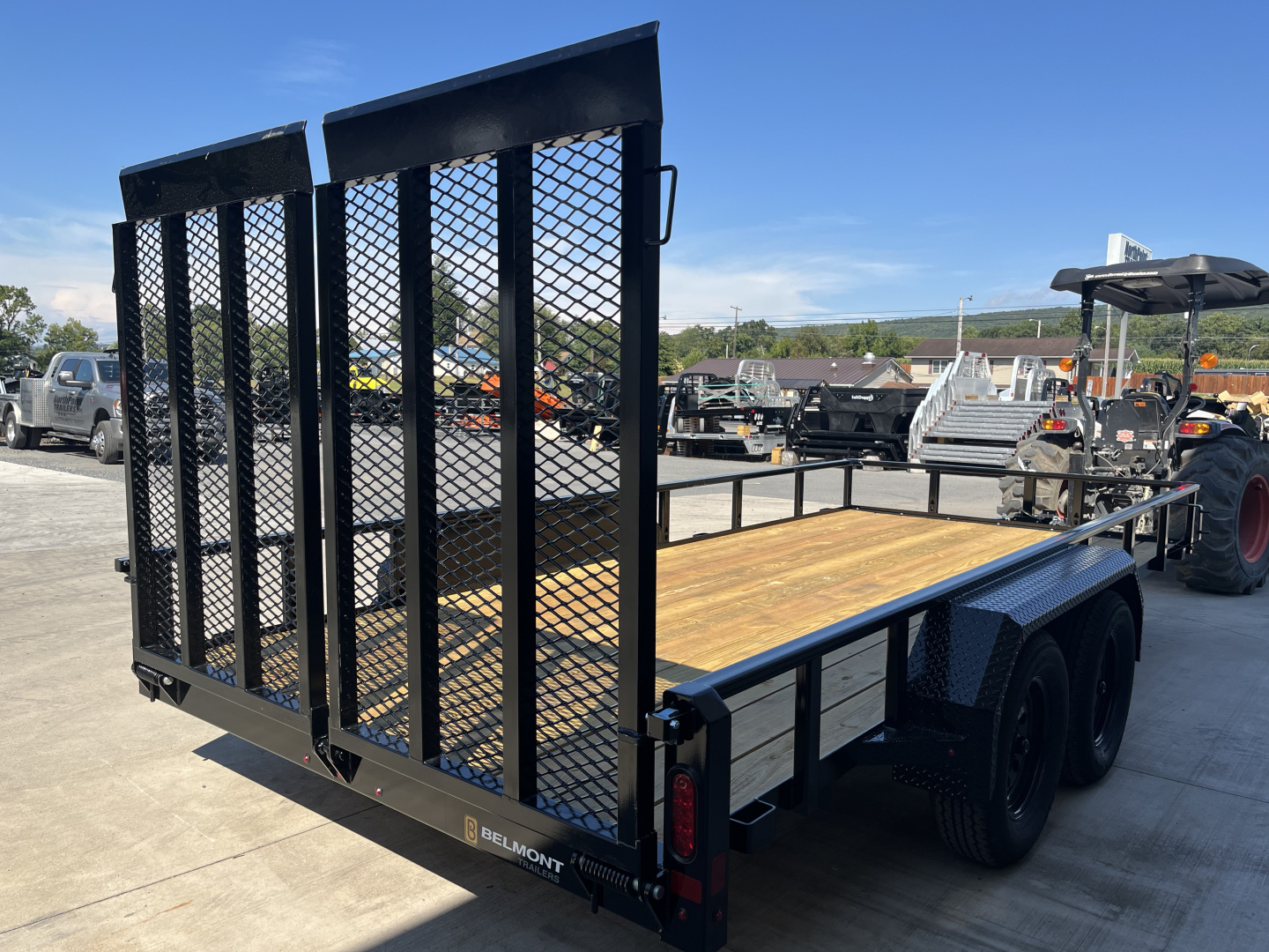 New 2026 BELMONT 7X16 - LANDSCAPE TRAILER - NEW DESIGN