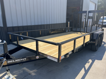 New 2026 BELMONT 7X16 - LANDSCAPE TRAILER - NEW DESIGN