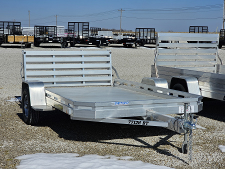 New 2027 ALUMA 7712H-S-BT 3K Utility Trailer