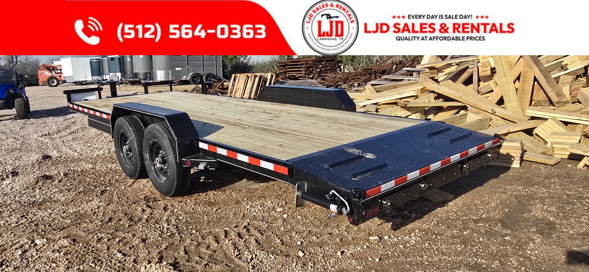 New 2026 Lacosta - 83" x 22' - Trailer Car Hauler