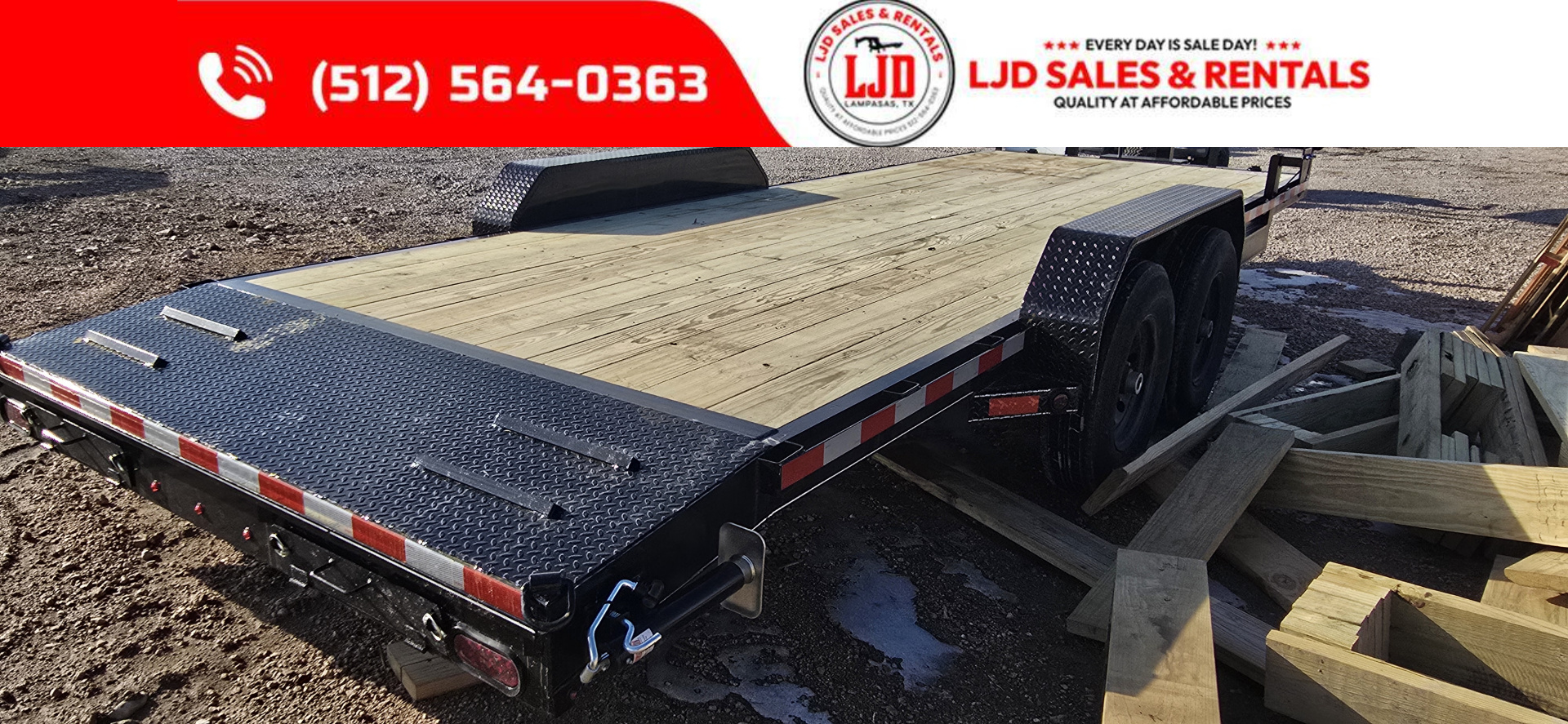 New 2026 Lacosta - 83" x 22' - Trailer Car Hauler