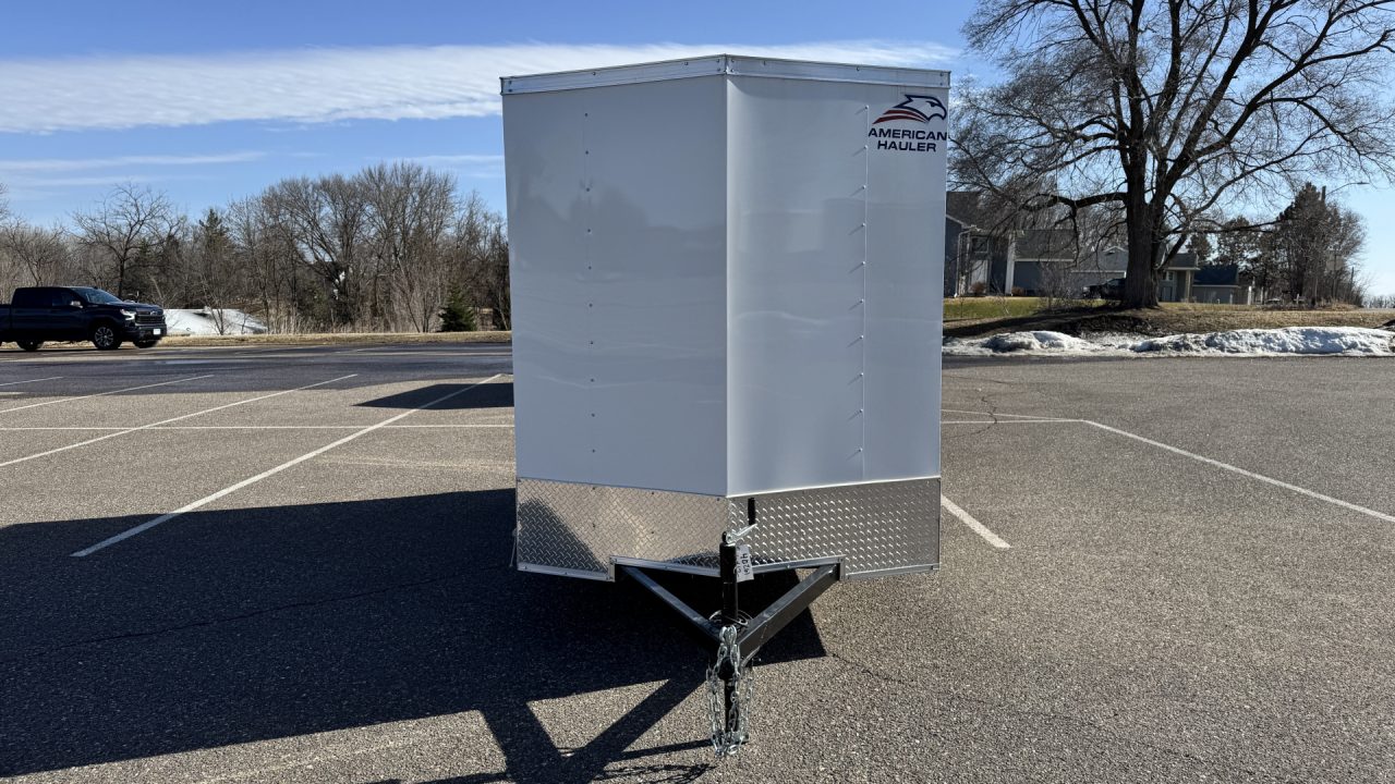 New American Hauler 6x12 Enclosed Trailer - Double Doors!