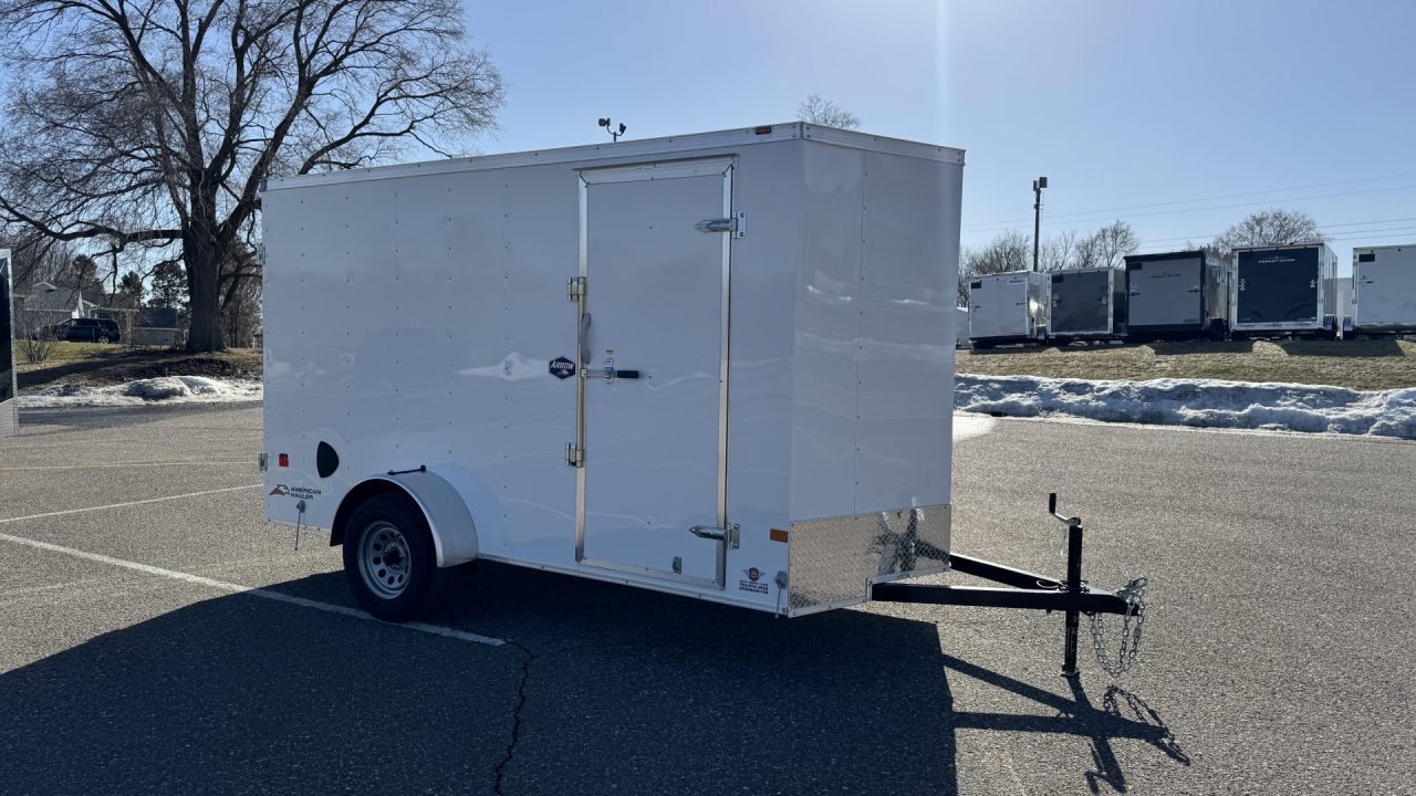 New American Hauler 6x12 Enclosed Trailer - Double Doors!