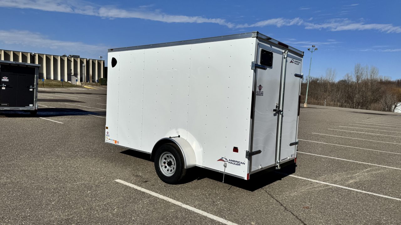 New American Hauler 6x12 Enclosed Trailer - Double Doors!