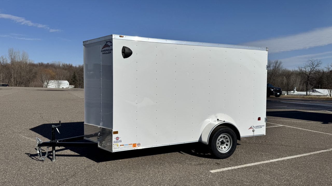 New American Hauler 6x12 Enclosed Trailer - Double Doors!