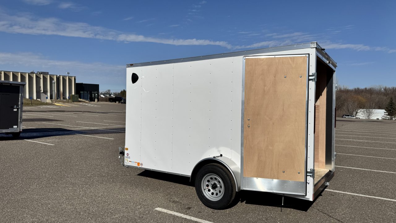New American Hauler 6x12 Enclosed Trailer - Double Doors!