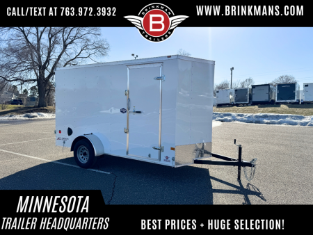 New American Hauler 6x12 Enclosed Trailer - Double Doors!