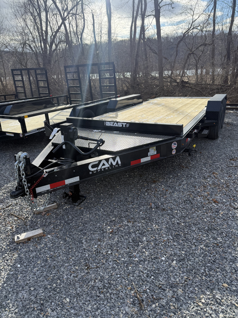 New 2026 CAM SUPERLINE - 18' BEAST FULL TILT TRAILER - 14K GVWR