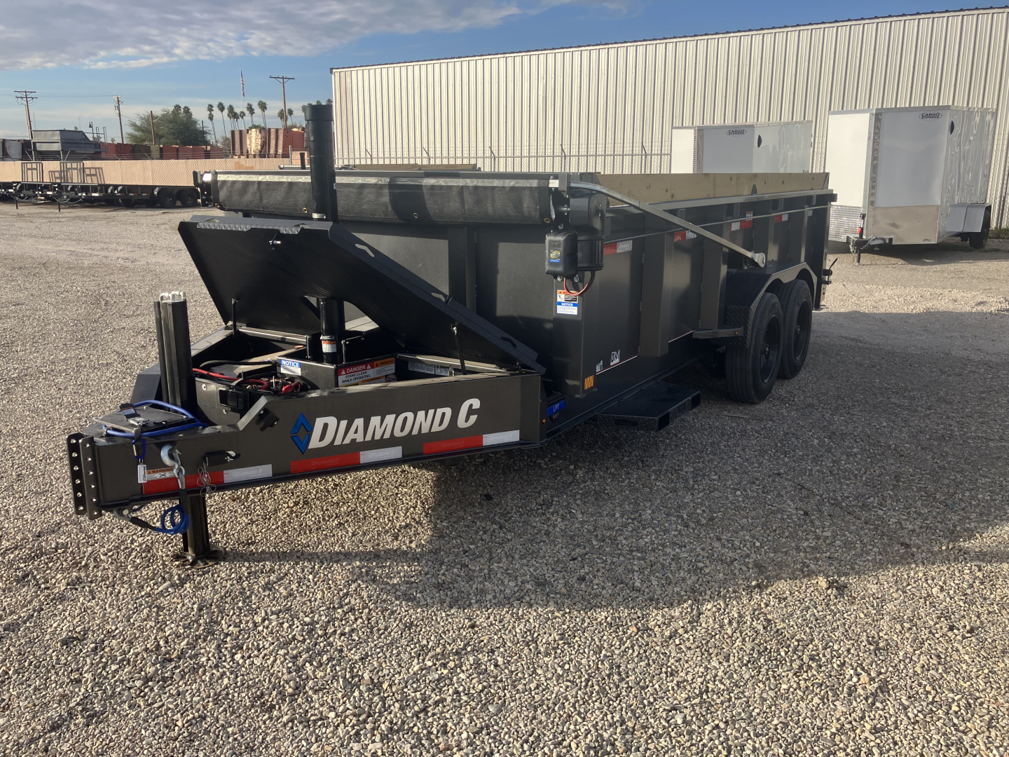 New 2026 Diamond C Trailers LPT 16X82X32 Dump Trailer