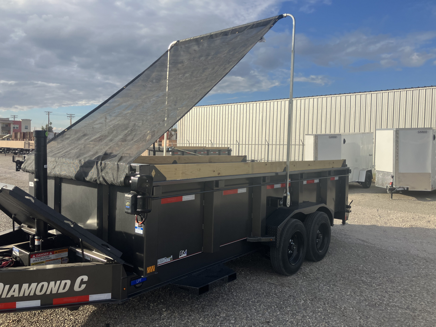 New 2026 Diamond C Trailers LPT 16X82X32 Dump Trailer