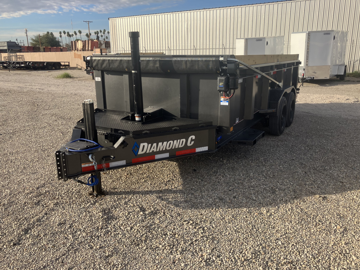 New 2026 Diamond C Trailers LPT 16X82X32 Dump Trailer