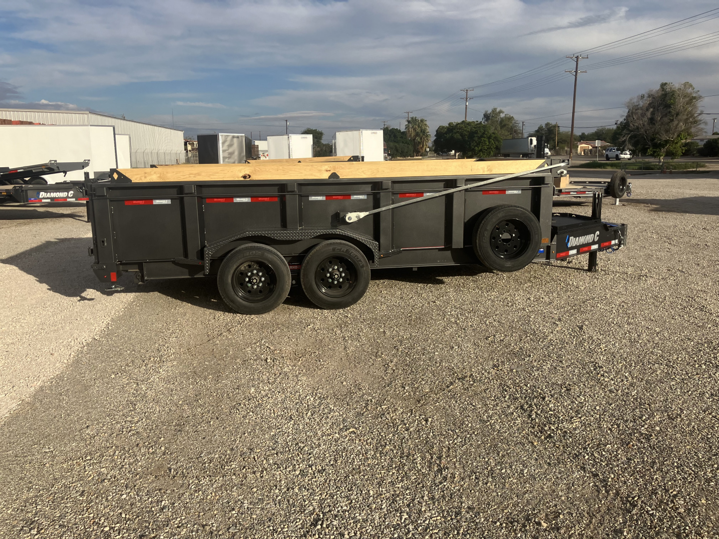 New 2026 Diamond C Trailers LPT 16X82X32 Dump Trailer
