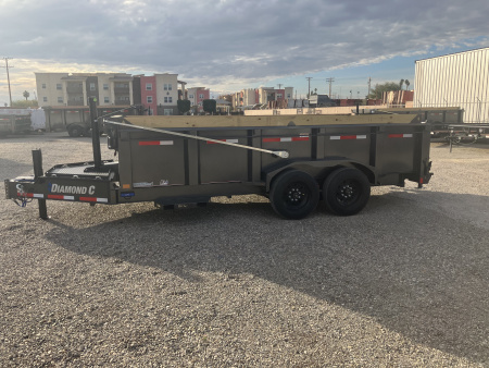 New 2026 Diamond C Trailers LPT 16X82X32 Dump Trailer