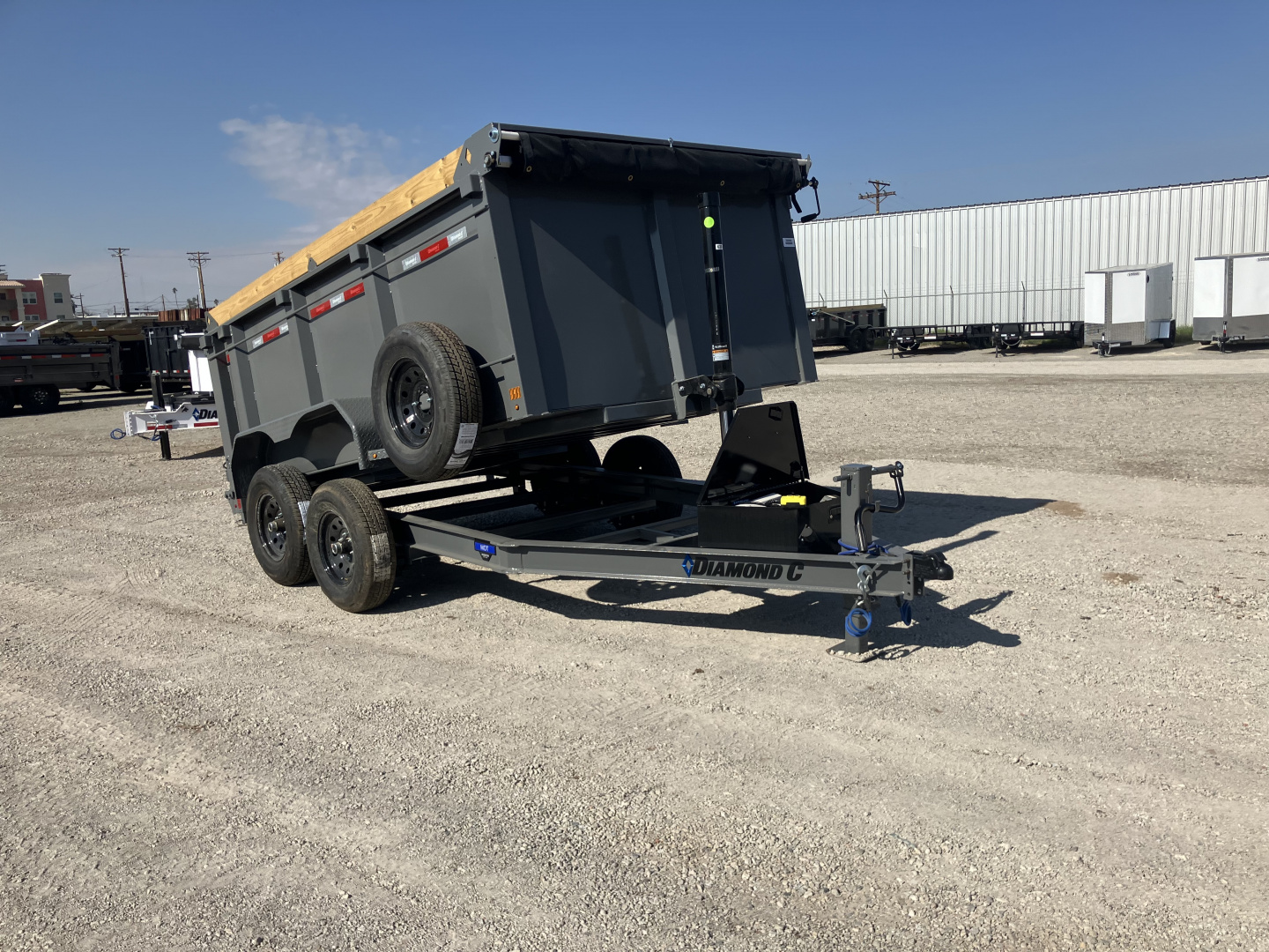 New 2026 Diamond C Trailers MDT206 12X77X44 Dump Trailer
