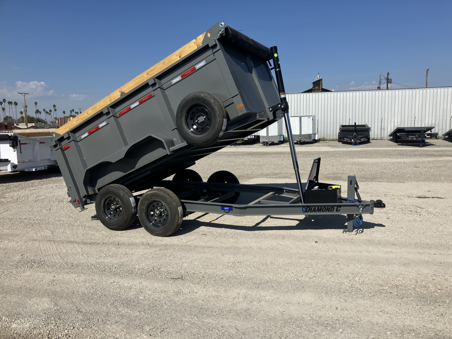 New 2026 Diamond C Trailers MDT206 12X77X44 Dump Trailer