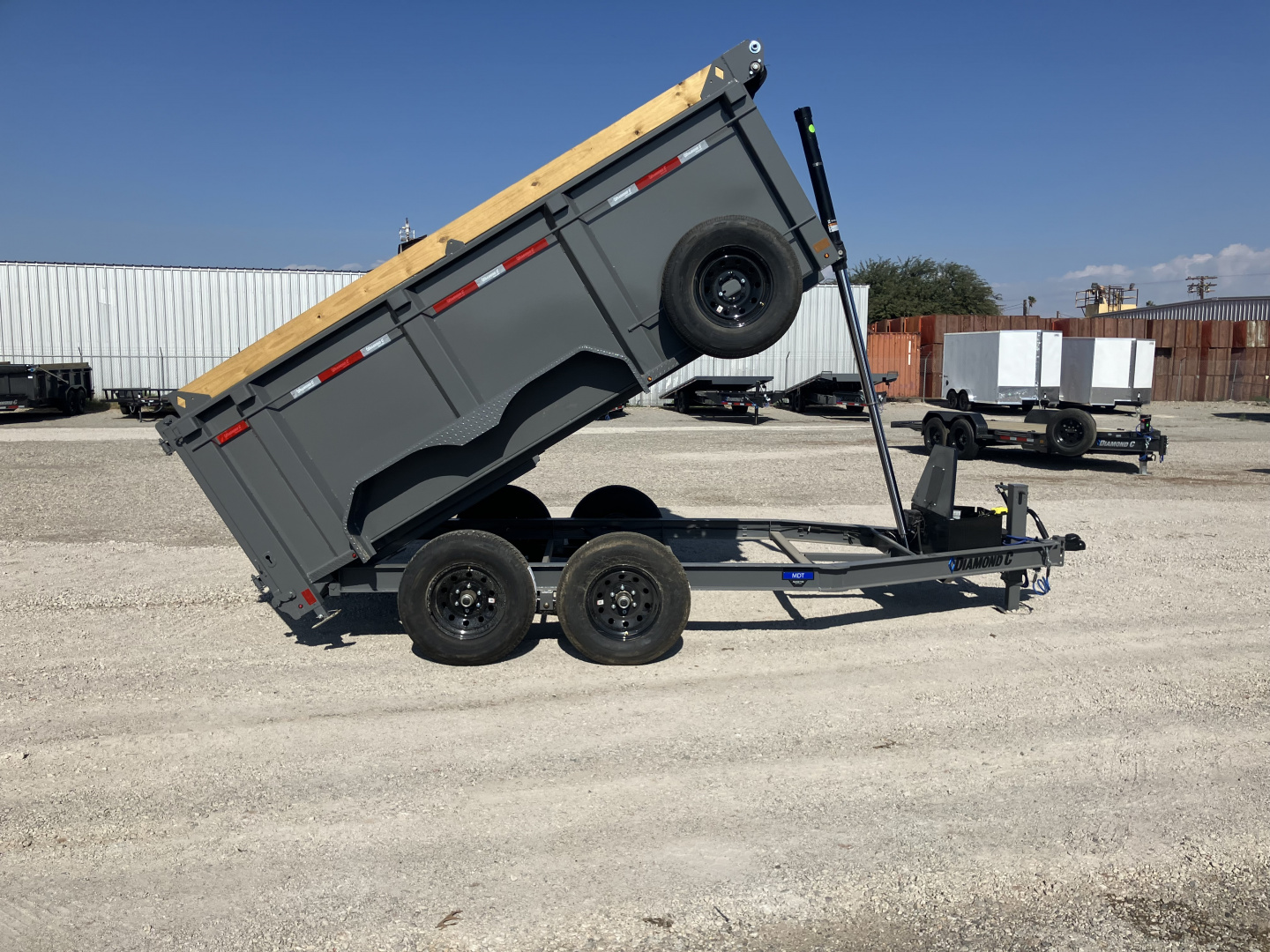 New 2026 Diamond C Trailers MDT206 12X77X44 Dump Trailer