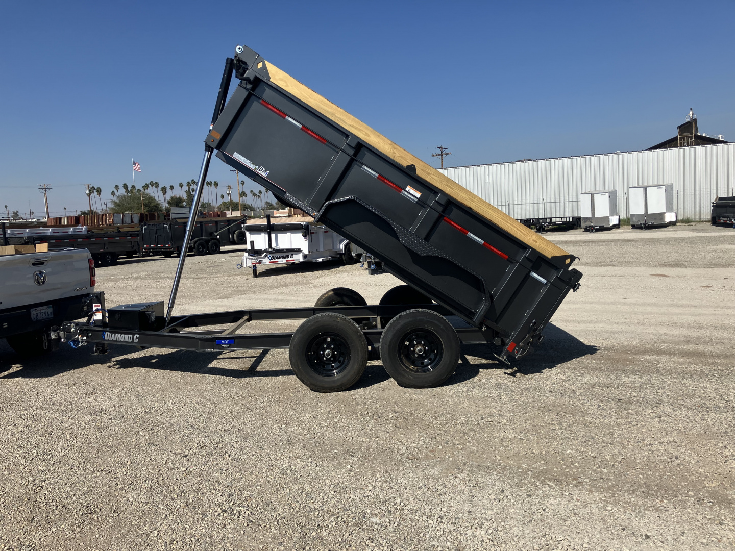 New 2026 Diamond C Trailers MDT 206 12X77X32 Dump Trailer