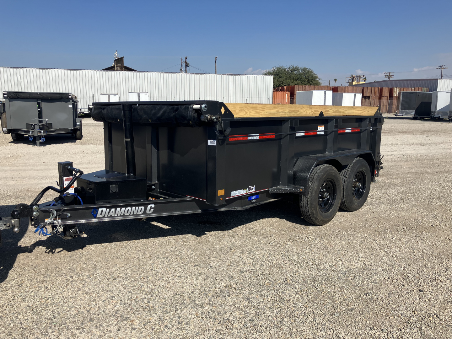 New 2026 Diamond C Trailers MDT 206 12X77X32 Dump Trailer